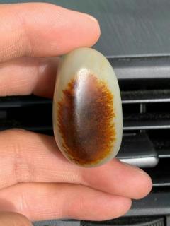 高品质和田玉原石鉴赏! 玛丽艳老熟红皮!油糕料! 上手出油 高油高密!